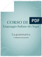 Corso Di Lis: Linguaggio Italiano Dei Segni