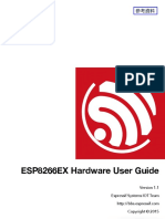 ESP8266EX Hardware User Guide: Espressif Systems IOT Team