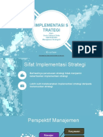 Implementasi S Trategi: Oleh: Qorin Yuliana Efrida 180810301099 Manajemen Strategi B