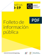 Covid 19 Information Booklet Spanish