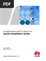 BSC6910 UMTS Quick Installation Guide (V100R017C10 - Draft A) (PDF) - EN