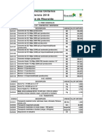 Listado Precios Unitarios de Refetrencia 2018