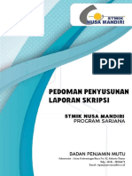 Pedoman Lap Skripsi STMIK Nusa Mandiri Jakarta Periode I 2021-Update