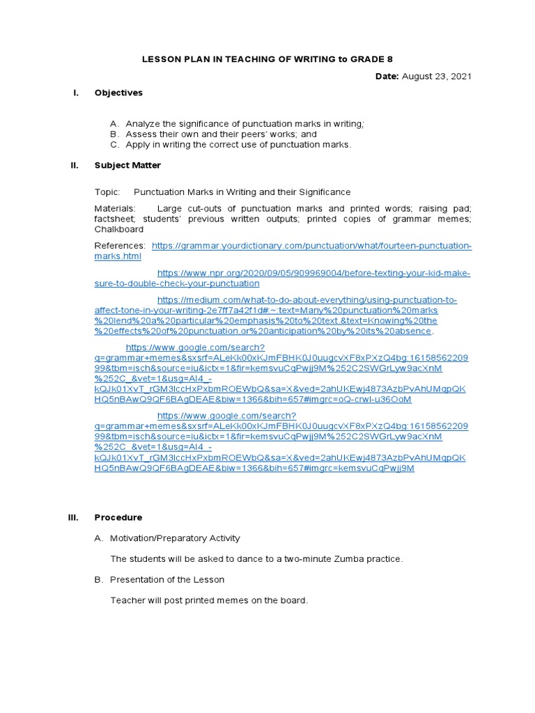Understanding Punctuation's Impact | PDF | Punctuation | Sentence ...