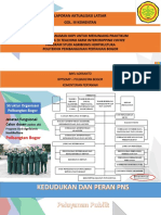 Laporan Aktualisasi Latsar Gol. Iii Kementan