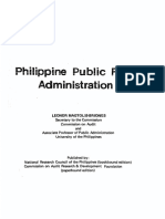 Public Fiscal Administration