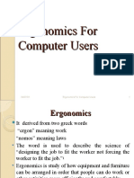 Ergonomic CBR Final Year