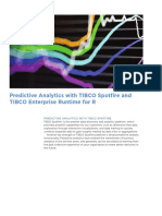 Predictive Analytics With TIBCO Spotfire and TIBCO Enterprise Runtime For R