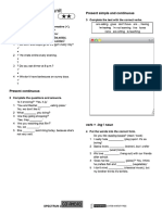 Ejercicios de Inglés 2º ESO Spectrum