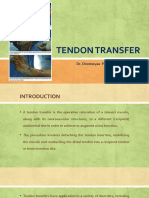 Tendon Transfer: Dr. Chinmoyee Panigrahy