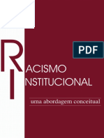 WERNECK,+Jurema+Racismo Institucional Uma Abordagem Conceitual