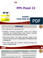 Pertemuan 6 PPH Pasal 22