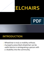 Wheelchair Priscription