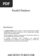 Parallel Databases