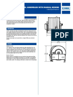 Remote Hose Reel Assemblies With Manual Rewind: Data/Specifications