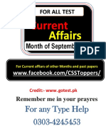 Current Affairs September -18