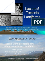 05 Tectonic Landforms Mod 4i