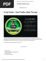 Script Kiddie - HackTheBox Walk Through - IT SECURITY DZ