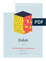 Afriel Mutiara Maharani - PGMI 4 A - Balok