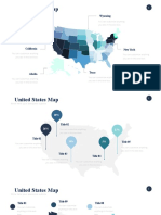 USA Map PowerPoint Slides