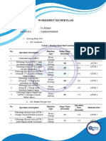 Worksheet Matrikulasi