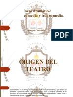 7° P2 T1. Género Dramático - Origen Del Teatro, Tragedia, Comedia y Tragicomedia.