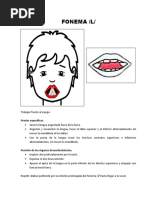 Actividades para el Fonema R | PDF | Fonética | Fonología