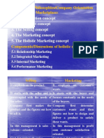 Marketing Philosophies/Company Orientation Marketing Philosophies/Company Orientation Towards The Marketplace: Towards The Marketplace