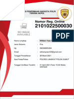 Form Reg. Online Pendaftar 2101022500030