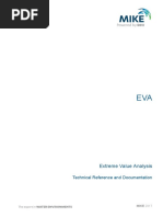 Extreme Value Analysis Technical Reference and Documentation 2017