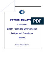 Pavarini McGovern Safety Manual