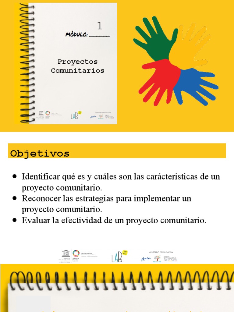 Características y Evaluación de Proyectos Comunitarios | PDF ...