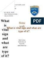 What Is Vital Sign and What Are Type of It?