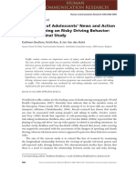 The Impact of Adolescents' News and Action Movie Viewing On Risky Driving Behavior: A Longitudinal Study