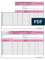 14 Formato Herramientas Manuales