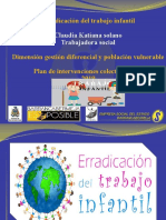 Diapositivas Erradicacion Del Trabajo Infantil