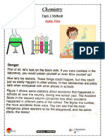 Chemistry: Topic 1 Methods