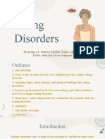 Eating Disorders: by Group A1: Marwa Alsaleh, Zahra Almousa, Maha Alshrywi, Israa Alagnam