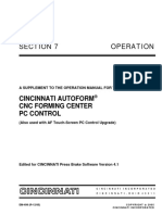 Em 499 R 12 05 Autoform CNC Forming Center PC Control