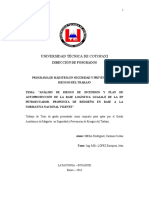 Análisis de riesgo de incendios y plan de autoprotección de la Base Logística Guajaló de EP Petroecuador