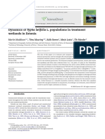 Dynamics of Typha Latifolia L. Populations in Treatment Wetlands in Estonia