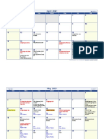 2021 Pendleton Baseball Calendar