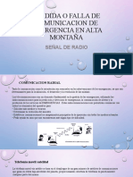 Perdida o Falla de Comunicacion de Emergencia en