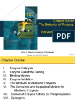 Chapter Seven The Behavior of Proteins: Enzymes, Mechanisms, and Control