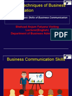 Basic Business English Communication Skills Lecture # 9
