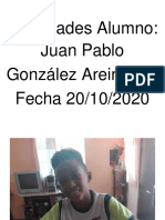 Actividades Alumno Juan González 