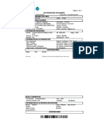 Autorización Ecografía: Documento: 79532352