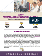 Programa Psicopedagogía e Inclusión Laboral