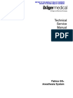 Drager Fabius Gs Technical Service Manual