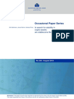 Occasional Paper Series: in Search For Stability in Crypto-Assets: Are Stablecoins The Solution?